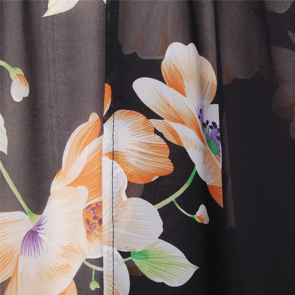Floral Long Kimono